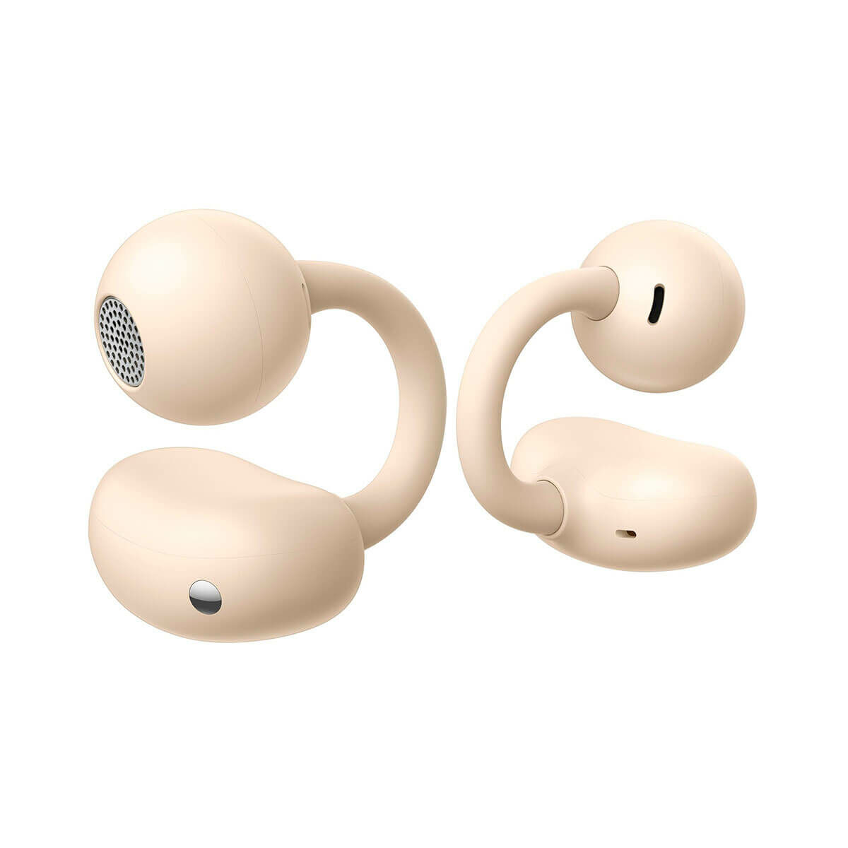 Slúchadlá s Bluetooth Huawei FreeClip Béžová